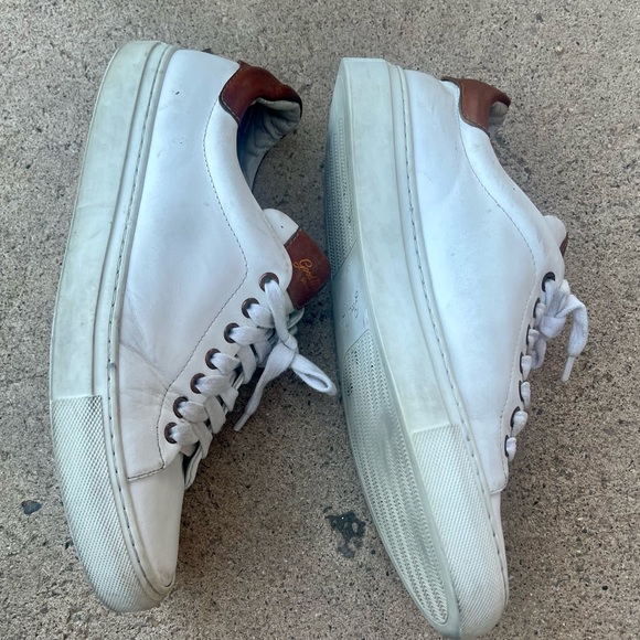 Good Man Brand Legend Sneaker - Men size 9- White - Made in Italy - Picture 4 of 6